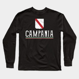 Campano Pride Love Campania Crest Long Sleeve T-Shirt